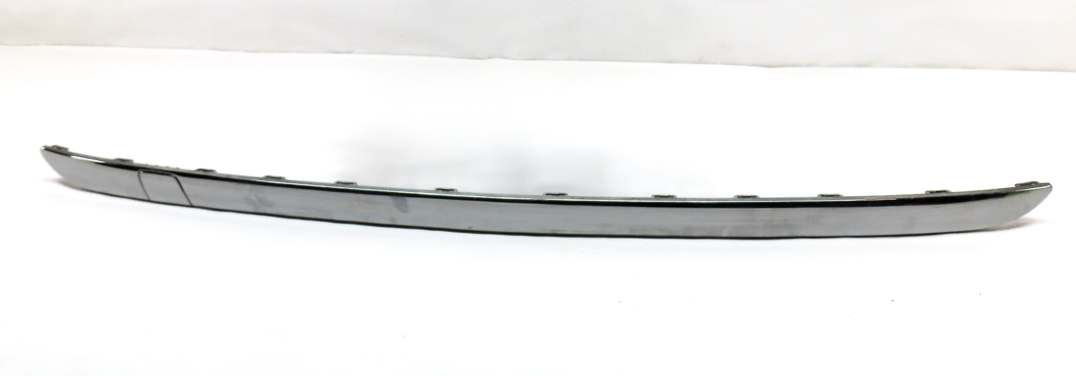2013 MERCEDES GL450 (X166) REAR UPPER BUMPER TOW HOOK TRIM (CHROME) — exact item pictured